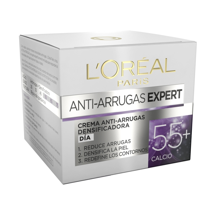 crema dia antiarrugas +55 calcio, 50ml