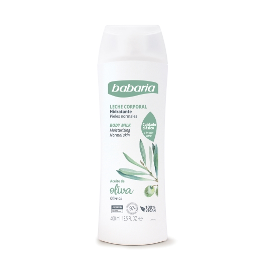 body milk aceite oliva, 400ml