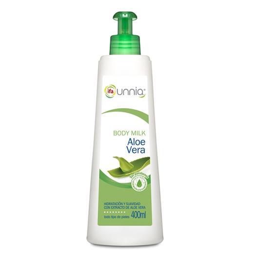 body milk aloe vera, 400ml