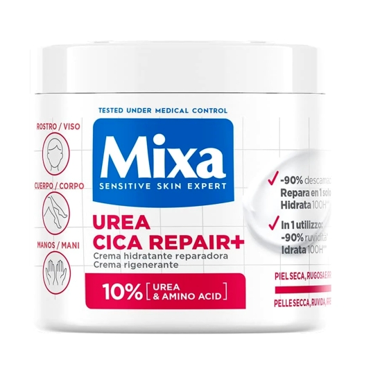 crema corporal urea, 400ml