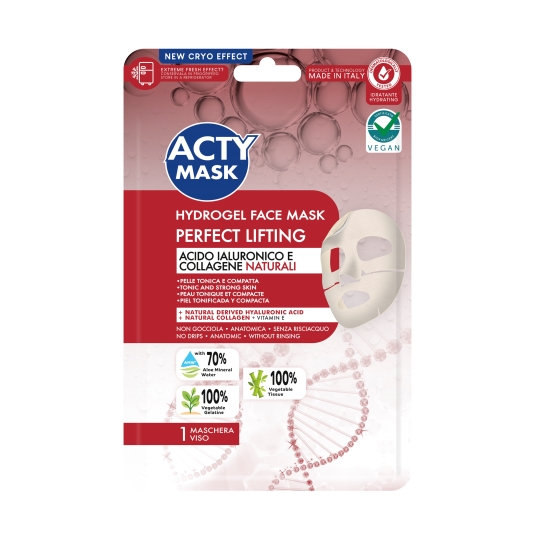 mascarilla facial hydrogel perfect liftin, ud