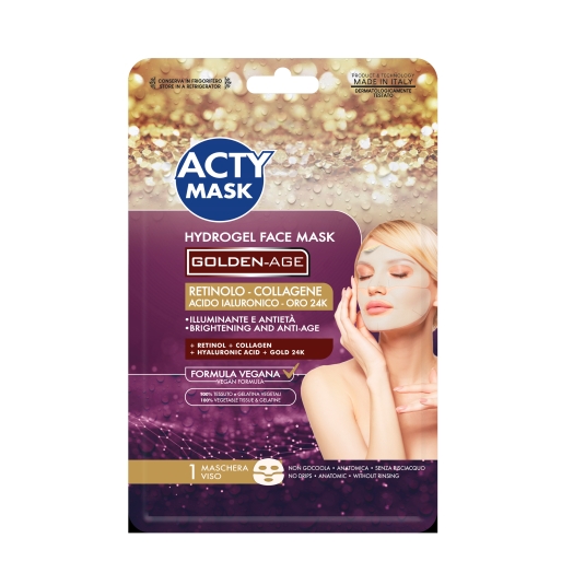 máscara facial hydrogel antiedad, ud