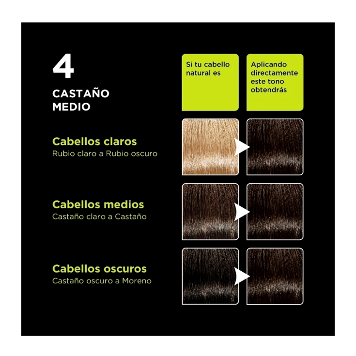 tinte castaño medio advance, nº4, ud