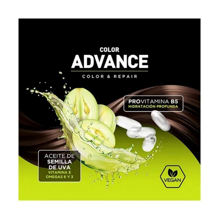 tinte castaño claro advance, nº5, ud