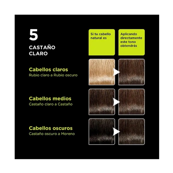 tinte castaño claro advance, nº5, ud