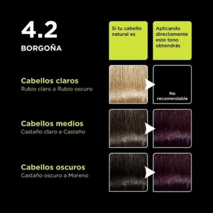 tinte borgoña advance, nº4.2, ud