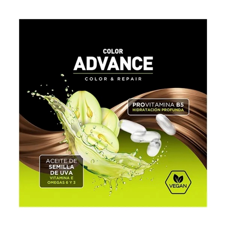 tinte rubio claro dorado advance, nº8.3, ud