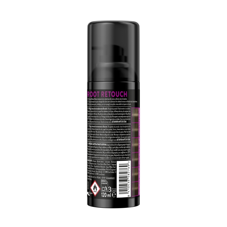 retoca raiz castaño spray, 120ml