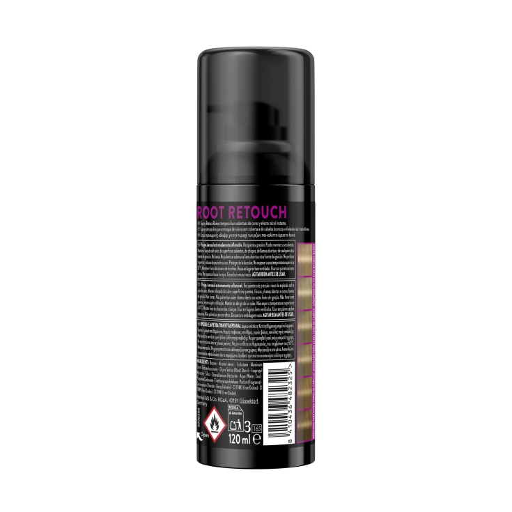 retoca raíz rubio oscuro spray, 120ml