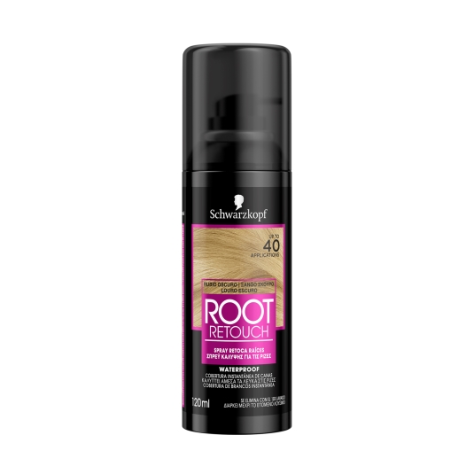 retoca raiz rubio oscuro spray, 120ml