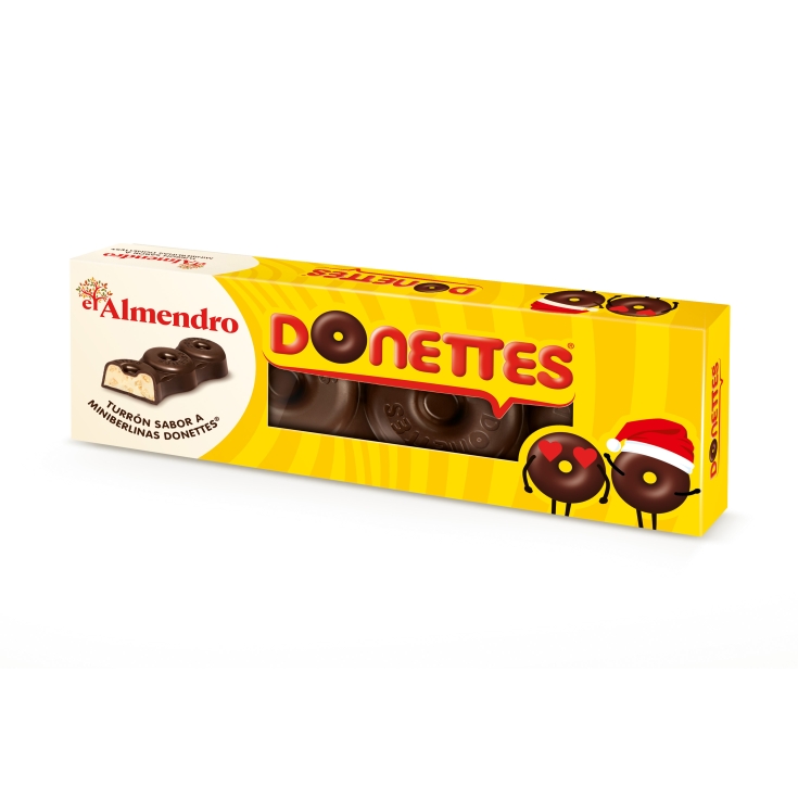 turrón de chocolate donettes, 150g