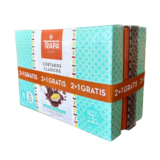 bombones cortados clásicos, 2+1 gratis