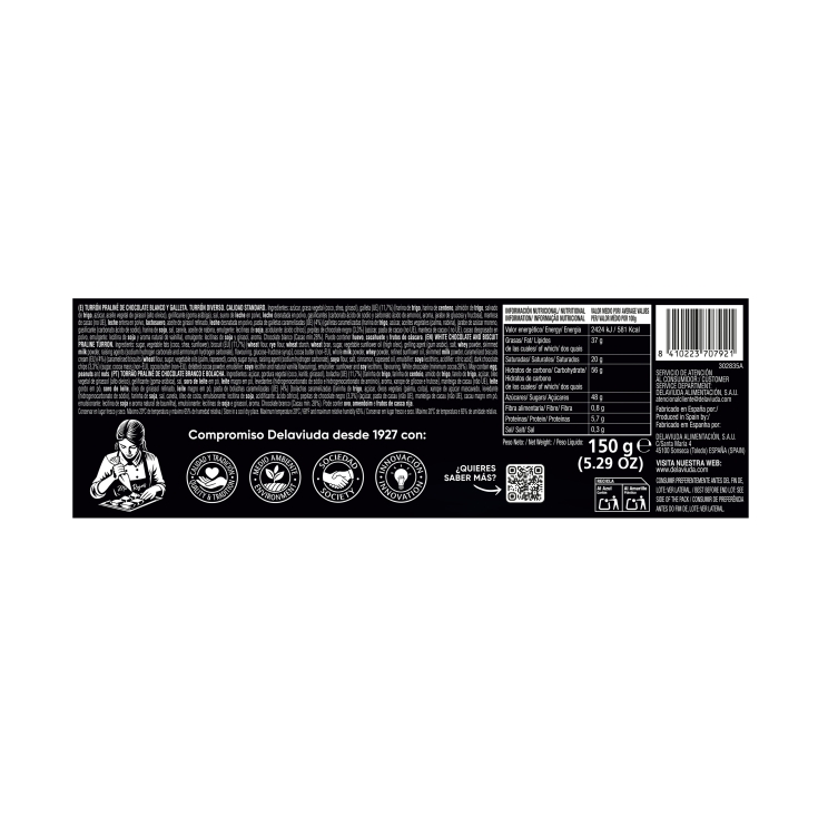 turrón choco bom, 150g