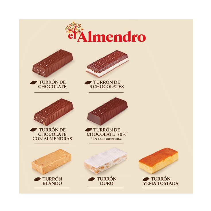 turrón surtido, 226g