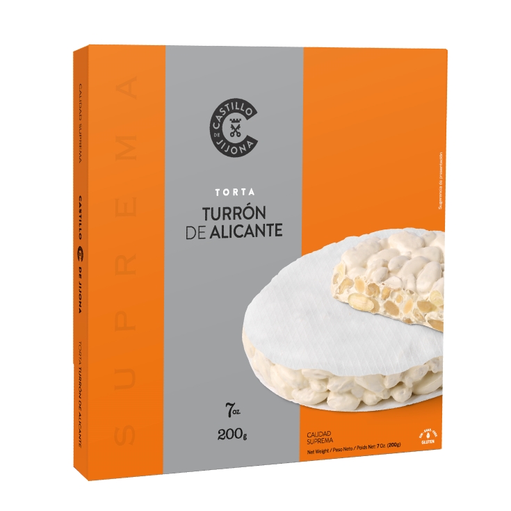 torta turrón de alicante, 200g