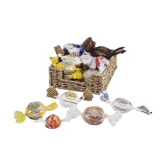 mantecados surtidos servilletero mimbre, 390g