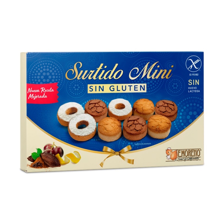 surtido mini sin gluten, 300g