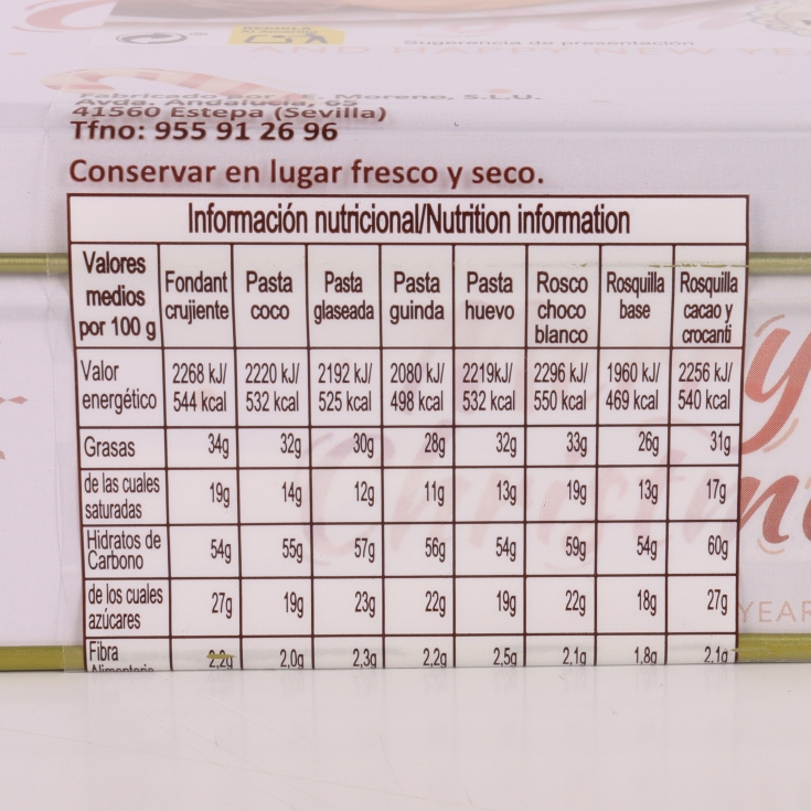 surtido pastas lata, 300g