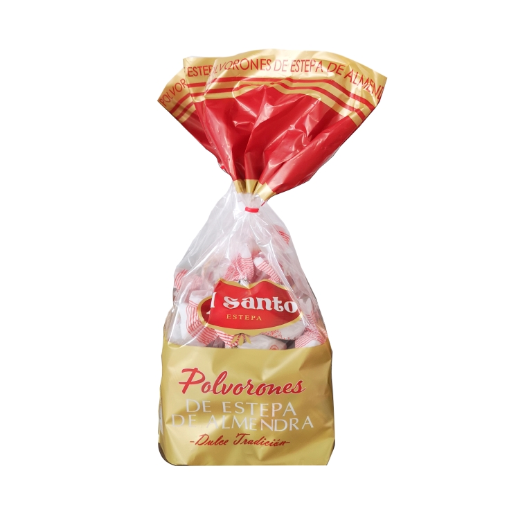 polvorón de almendra gourmet bolsa, 400g