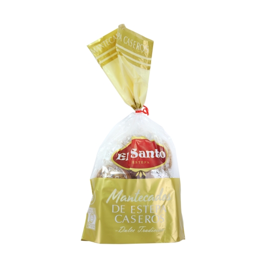 mantecados caseros gourmet bolsa, 400g