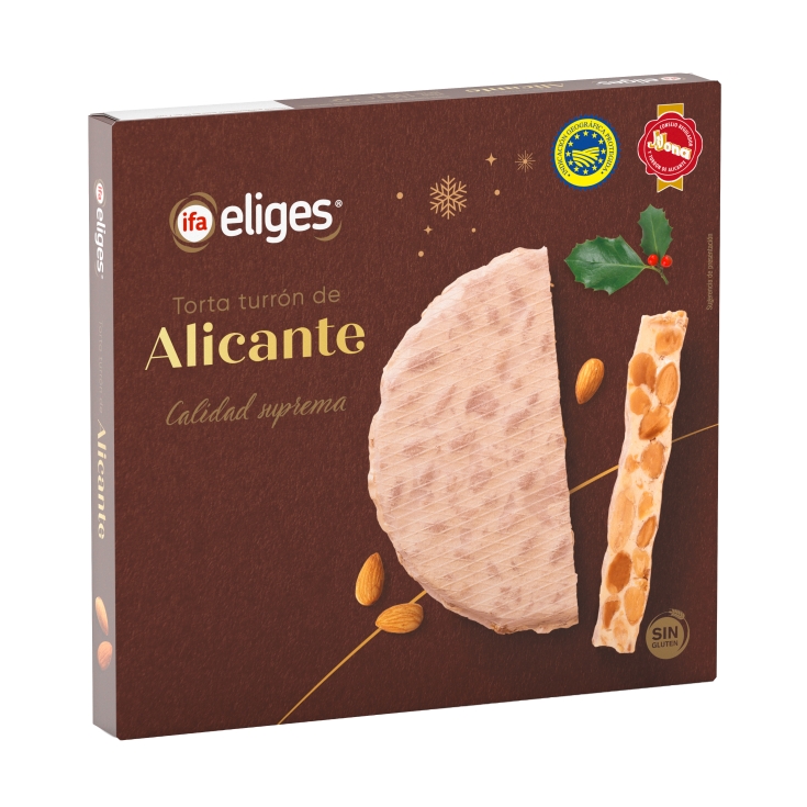 torta turrón de alicante, 150g
