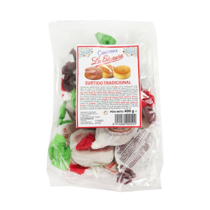 surtido tradicional bolsa, 400g