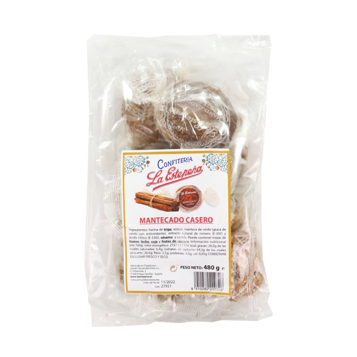 mantecado casero, 480g