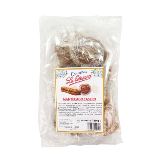 mantecado casero, 480g