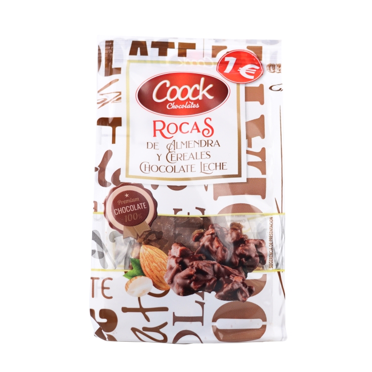 rocas chocolate c/leche, 70g