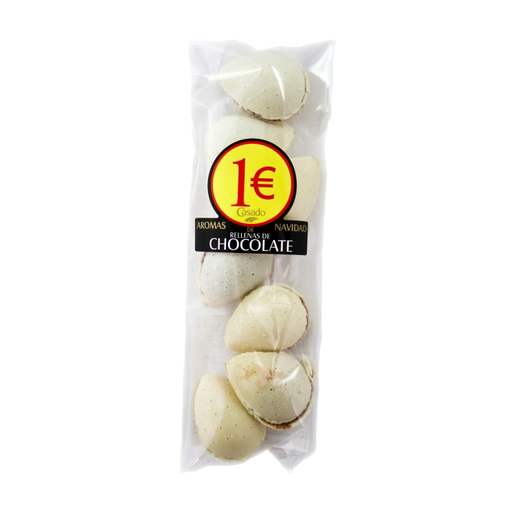 almendras rellenas choco, 85g