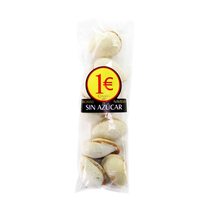 almendras rellenas sin azúcar, 85g