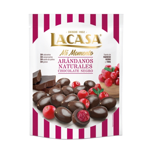 arándanos chocolate negro, 125g