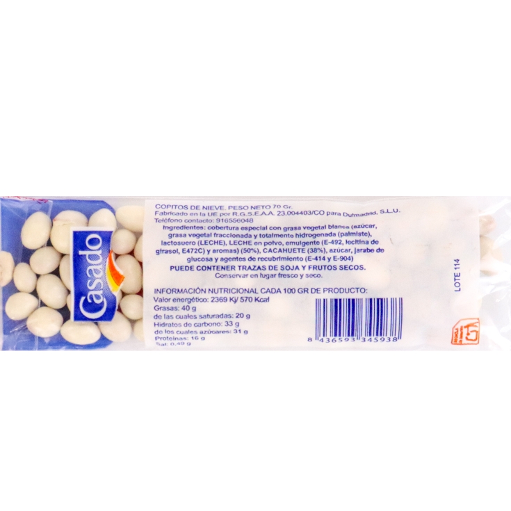 copitos de nieve, 70g