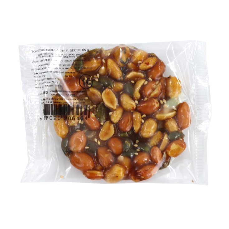 tortitas garrapiñadas, 65g