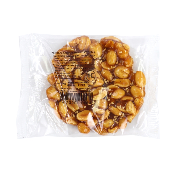 tortitas garrapiñadas, 65g