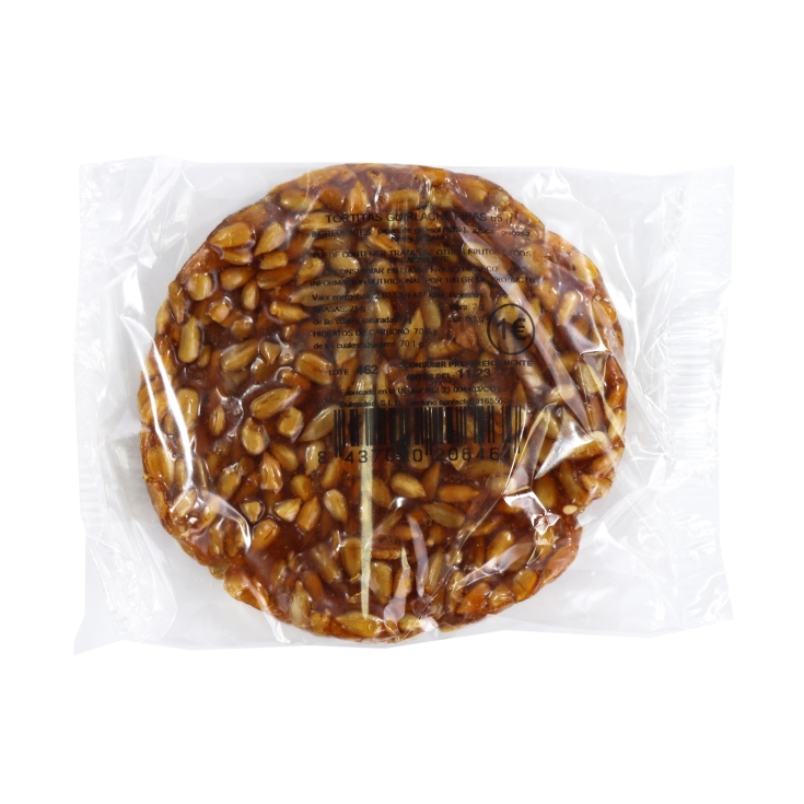 tortitas garrapiñadas, 65g