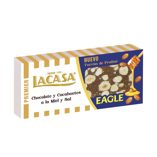 turrón chocolate y cacahuete, 225g