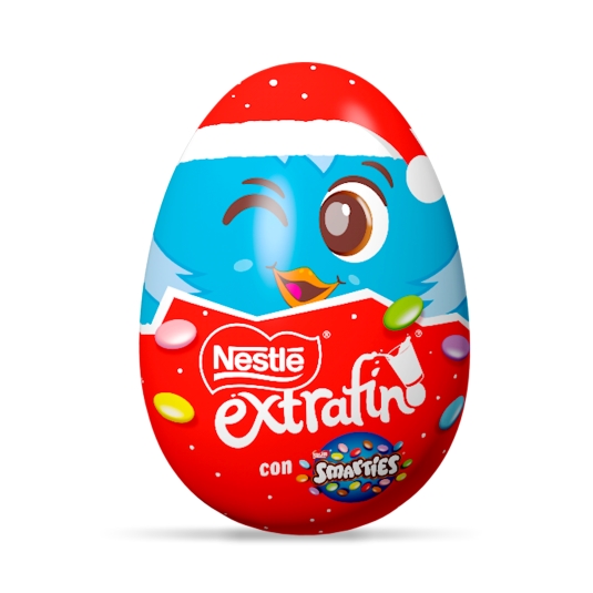 huevo choco con smarties, 50g