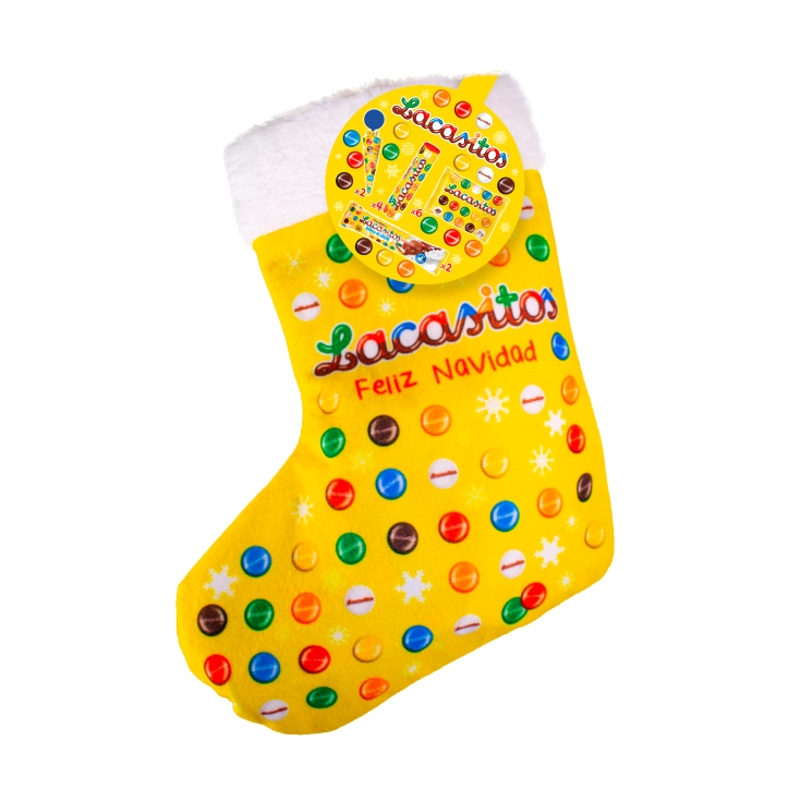 calcetín navidad, ud