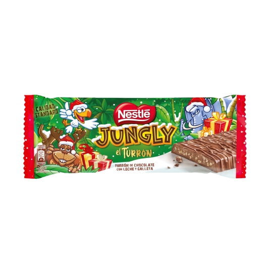 turrón chocolate con galletas, 232g