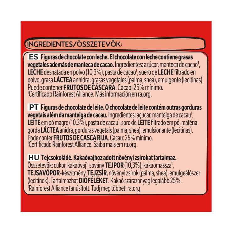 calendario adviento extrafino, 85g