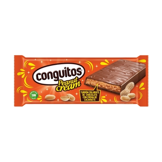 turrón chocolate peanut cream, 200g