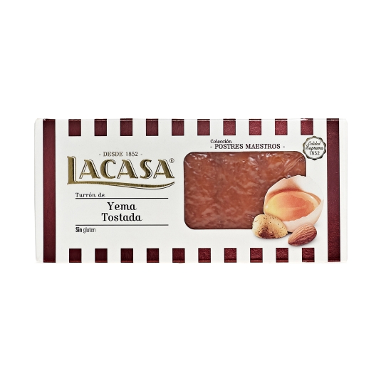 turrón yema tostada, 250g