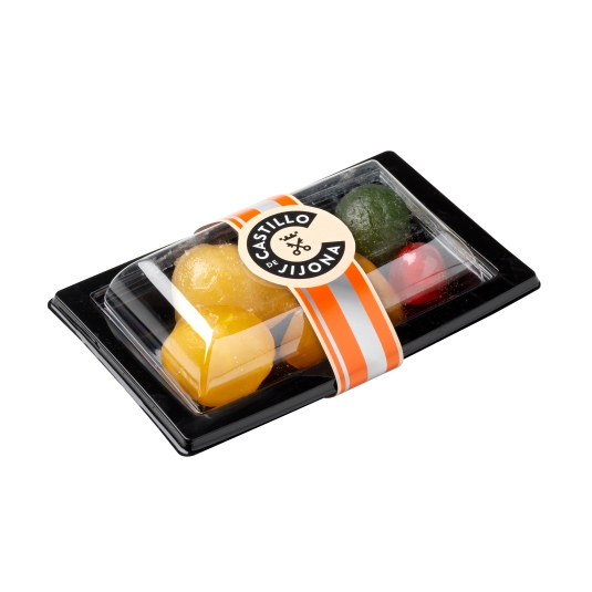 fruta glaseada, 200g