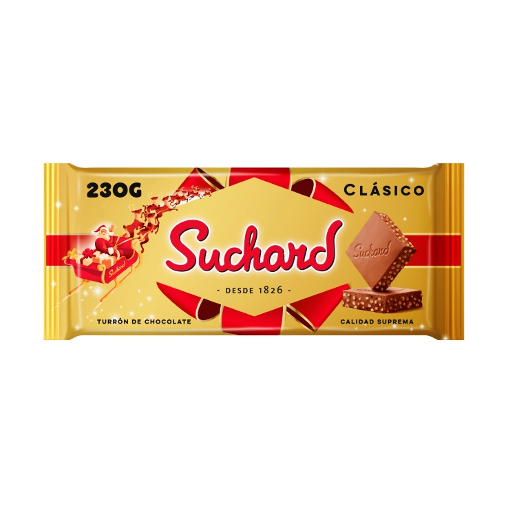 Suchard Turron Chocolate Clásico 6X 260gr