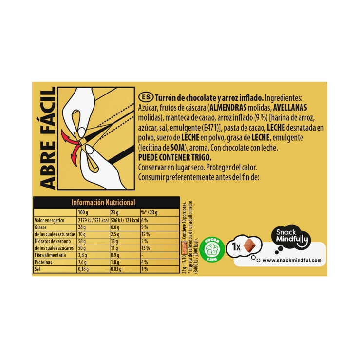 turrón chocolate, 230g