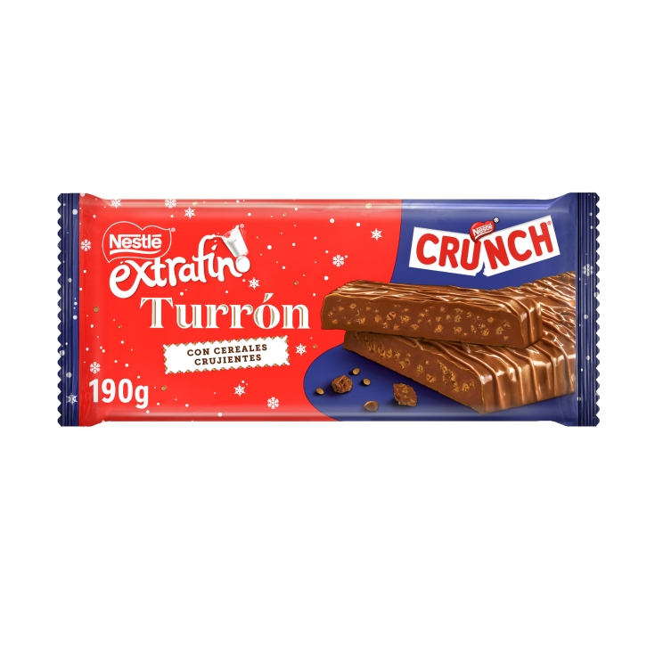 turrón chocolate crujiente crunch, 190g