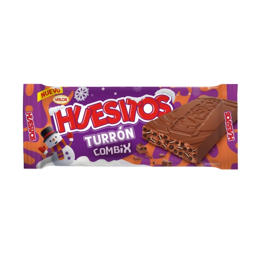 turrón chocolate huesitos, 200g