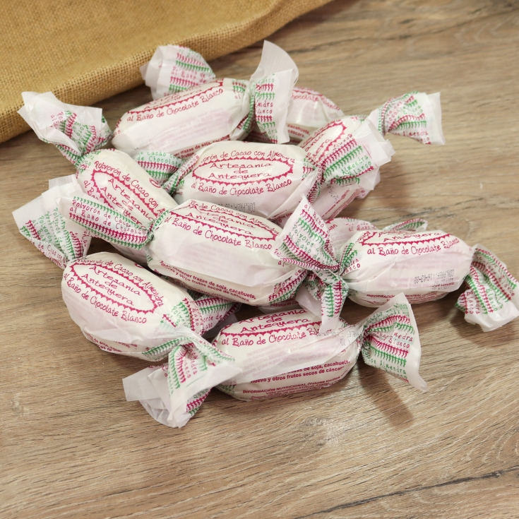 polvorón baño choco blanco, kg