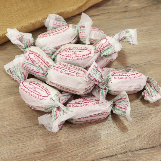 polvorón baño choco blanco, kg